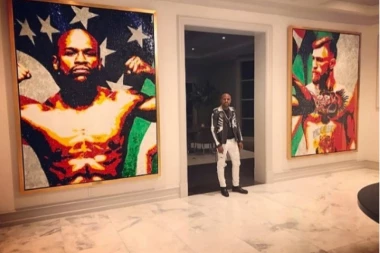 Mejveder u vili ima tri metra velik portret Mekgregora!