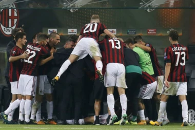 Milan slavio protiv Rijeke, ALI SU NEREDI NAVIJAČA SVE BACILI U SENKU