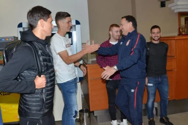 OKUPILI SE "ORLIĆI": Počele pripreme za duel sa Makedoncima i Rusima