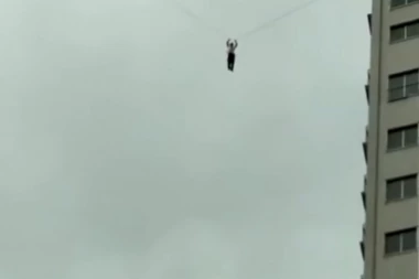 (VIDEO) SKOČIO SA 19. SPRATA: Nije hteo da plati račun u hotelu