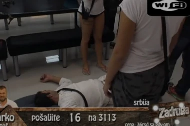 DRAMA U ZADRUZI: Marku DNK krenula pena na usta!