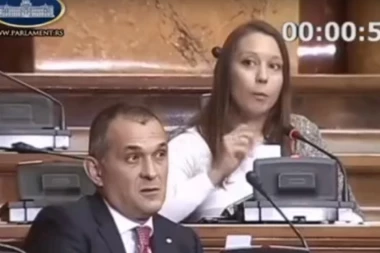 (VIDEO) Naša poslanica opsovala u toku zasedanja: TERAJTE SE, BRE, U KU*AC!