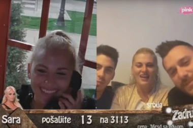 IZNENAĐENJE: Telefonski poziv koji je uzbudio Saru!