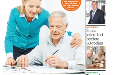 U ponedeljak poklon dodatak Srpskog telegrafa - PENZIONER!