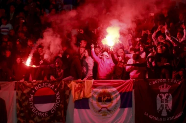 UHAPŠENA JEDNA OSOBA: Policija podnela pet prijava posle meča Austrija - Srbija