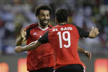 (VIDEO) "FARAONI" SLAVE IGRAČA LIVERPULA: Salah u 95. minutu odveo Egipat na SP