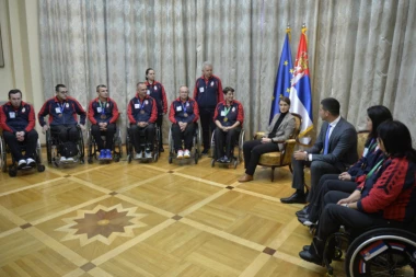 Ana Brnabić primila paraolimpijce: Još veća podrška za šampione