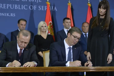 POSETA TURSKOG PREDSEDNIKA: Vučić i Erdogan potpisali 12 sporazuma!
