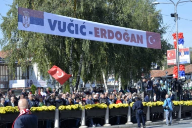 NOVI PAZAR KLIČE ERDOGANU I VUČIĆU