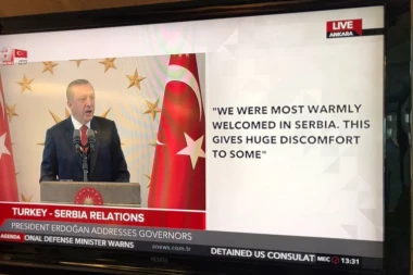 Erdogan uživo u Ankari: SRBI SJAJNI DOMAĆINI, AMERIKANCI ŠTITE TERORISTE!