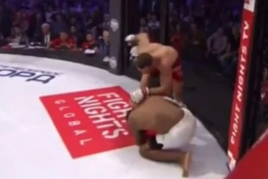 (VIDEO) Ukrajinac patosirao bivšeg šampiona za 43 sekunde!