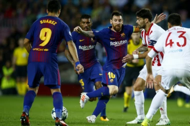 Svilar kapitulirao; Kolarov i Džeko doneli bod Romi; Mesijev 100 gol u UEFA takmičenjima