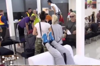 (VIDEO) Pakao u Zadruzi, reagovalo obezbeđenje!