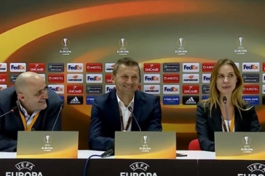 (VIDEO) ALBANAC NAPRAVIO ŠOU: Evo šta je prevodilac poručio Partizanovoj portparolki