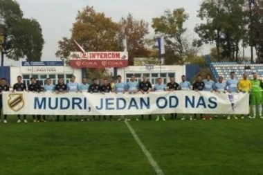 BRAVO: Igrači Spartaka i Čukaričkog pružili podršku Mudrinskom