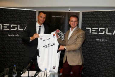 Tesla postao crno-beli: Mijailović doveo jakog sponzora u KK Partizan