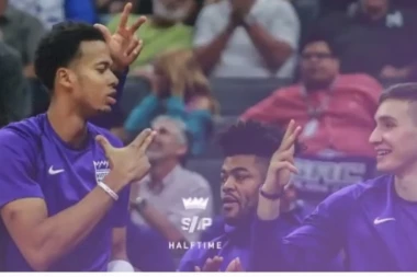 (VIDEO) BOGDAN UČIO AMERIKANCE: Bogdanović slavio sa tri prsta