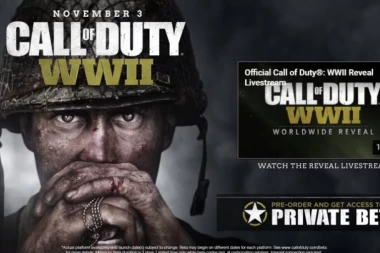 Ovo su finalni PC sistemski zahtevi za Call of Duty: WWII
