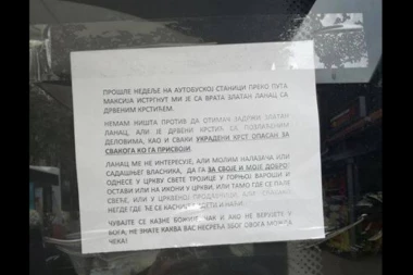 (FOTO) Ako ne odnesete ovaj KRST U GORNJU VAROŠ, GOREĆETE U PAKLU!