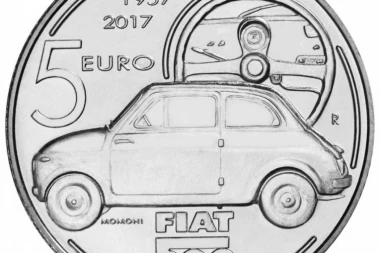 Legendarni "fića" je na kovanici od pet evra!
