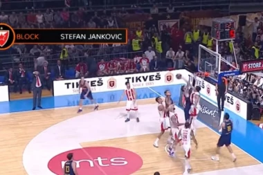 Jankovićeva blokada najbolja u oktobru (VIDEO)