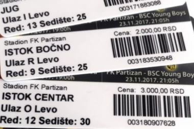 GROBARI, NAVALITE: Partizan pustio u prodaju ulaznice za meč sa Jang bojsom