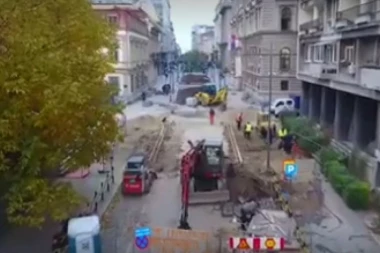 (VIDEO) FANTASTIČAN SNIMAK BEOGRADSKIH ULICA SNIMLJEN DRONOM