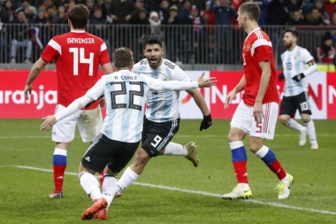 (VIDEO) ARGENTINA OSVOJILA MOSKVU: Aguero presudio Rusiji