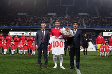 Ivanović: Drago mi je što sam odigrao 100. meč za Srbiju!