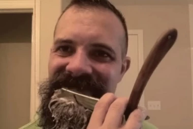 (VIDEO) PUŠTAO JE BRADU ŠEST MESECI, A ONDA...