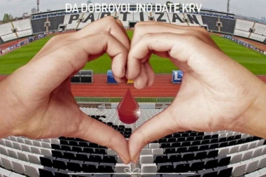 AKCIJA PARTIZANA: Dajte krv i dobijte kartu za Jang Bojs!