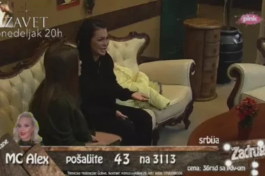 (VIDEO) Ori se plač u "Zadruzi": Anđela Veštica jecala zato što je prevarila dečka!