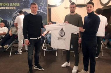 Ožegović, Pantić i Jovičić pozdravili dobrovoljne davaoce krvi