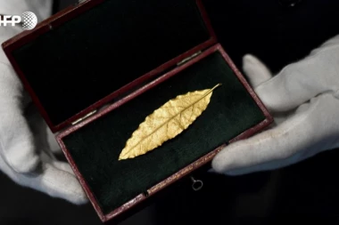 PA KO OVO NE BI POŽELEO? Prodat Napoleonov zlatni lovorov list!