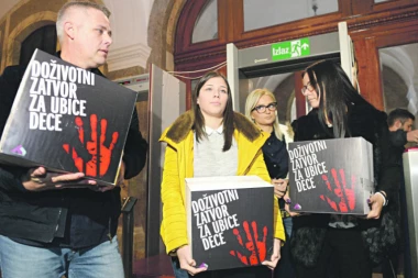 "Fondacija Tijana Jurić": HILJADE LJUDI GLASALO ZA DOŽIVOTNU ROBIJU UBICA DECE!