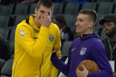 (VIDEO) PONOS SRBIJE: Jokić nahvalio Bogdana, a ovaj mu uzvratio