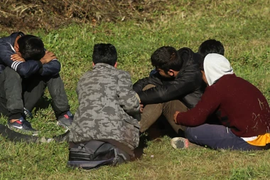 GRANIČNI PRELAZ ŠID: Sakrio migrante među buradima punim višanja!