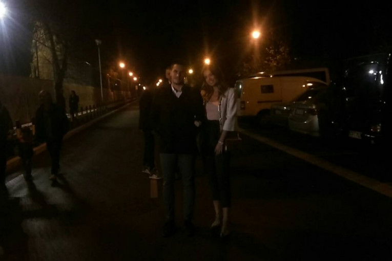 Đorđe Đoković sa devojkom