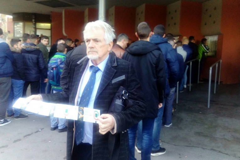 Rasdoslav Radojčić: Godinama idem na skoro sve utakmice... radujem se dobrim rezultatima. Mislim da imamo sjajan tim i da nas čeka još mnogo utakmica u Evropi.