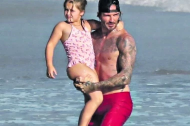 DEJVID BEKAM IMA NASLEDNICU: TI SI, ĆERO, TATIN SIN!