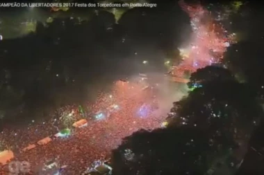 (VIDEO) PROKLJUČAO PORTO ALEGRE: Pogledajte navijačko ludilo kakvo odavno nije viđeno