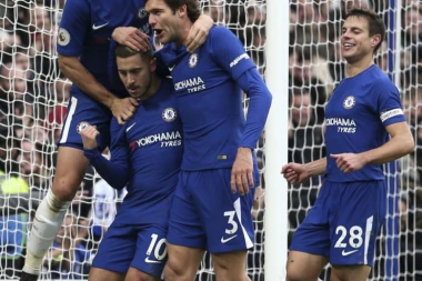 (VIDEO) PRAVA LONDONSKA POSLASTICA: Čelsi bolji od Arsenala u derbiju!