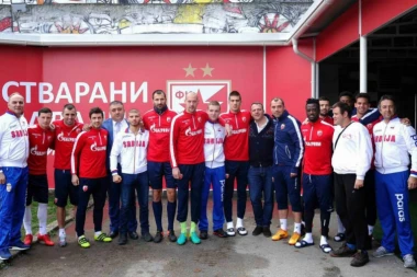 Paratekvondisti posetili Zvezdu: Jedni drugima "drže palčeve" u četvrtak