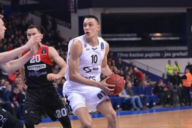 Partizanova minus faza bez kraja: RITAS LAGANO SRUŠIO CRNO-BELE!