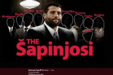 (FOTO) ALEKSANDAR ŠAPIĆ KAO TONI SOPRANO