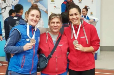 BRAVO, DEVOJKE: Milica Mandić osvojila srebro, a Nađa Savković bronzu na EP