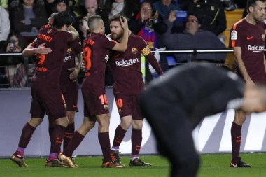 (VIDEO) BARSA SLAVILA NA MADRIGALU: Mesi i Suarez potopili "Žutu podmornicu"