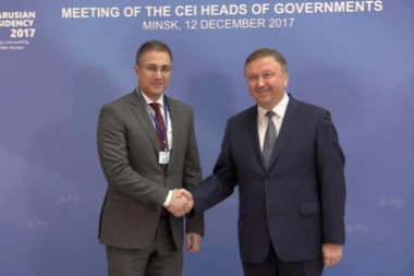 Nebojša Stefanović u Minsku na samitu Centralnoevropske inicijative