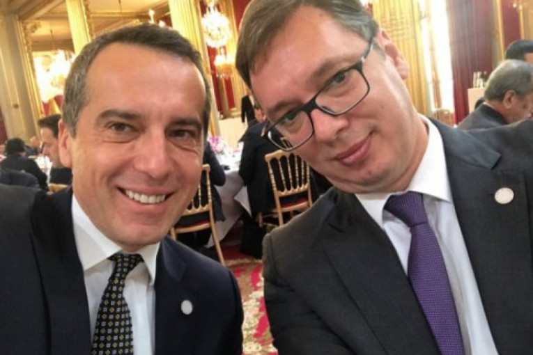 Austrijski kancelar objavio SELFI SA VUČIĆEM