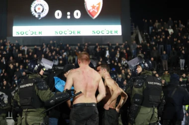 SVETSKI MEDIJI ŠOKIRANI SCENAMA IZ HUMSKE: Krvava derbi bitka u Beogradu